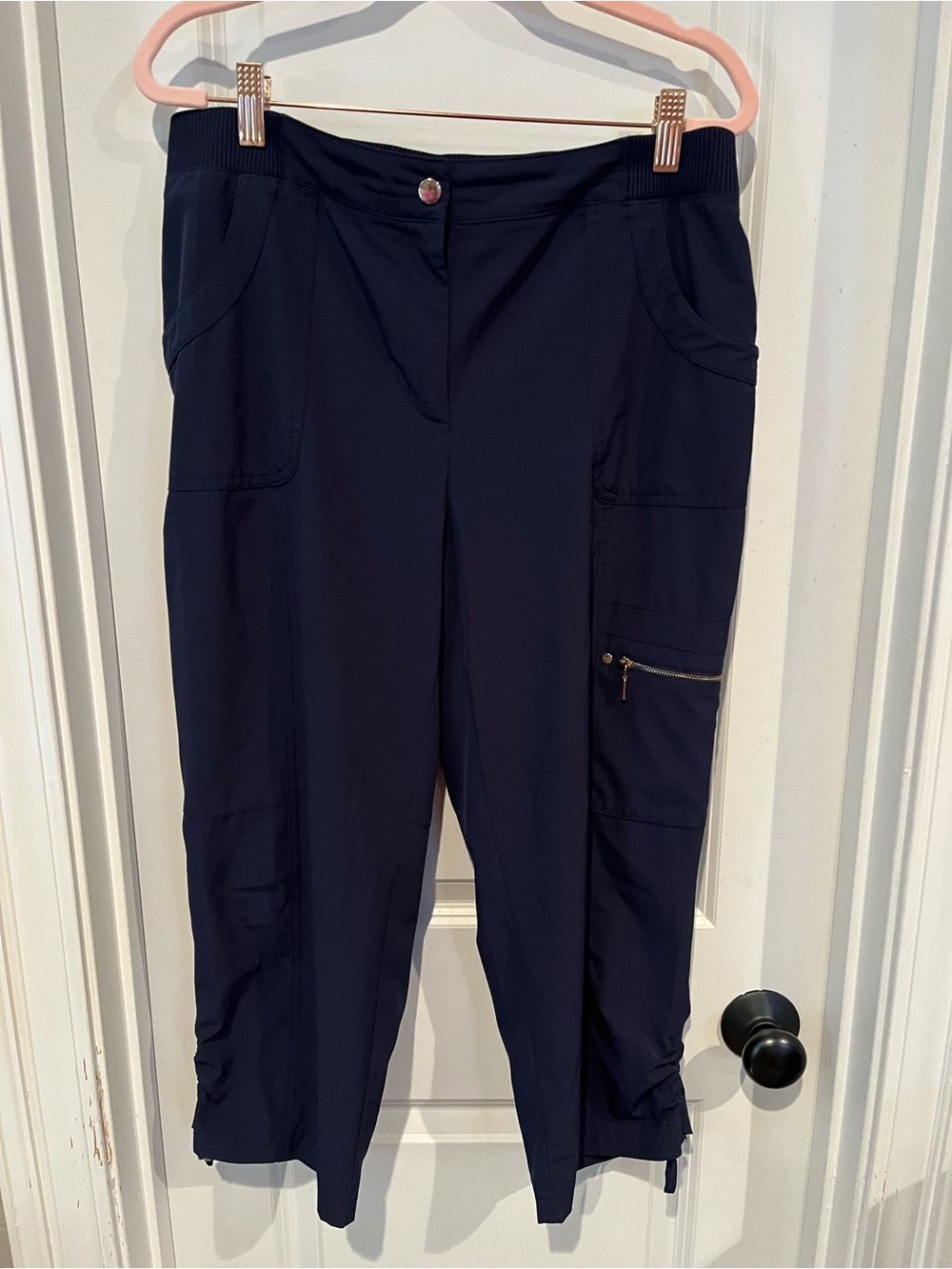 Zenergy by Chico's Women's Blue Cropped Pants in Size 1